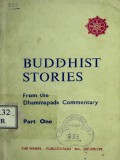 Buddhist Stories From The Dhammapada Commentary (Part One)