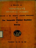Vipassana (Spiritual Insight)