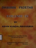 Dhamma Padetha Vol.I