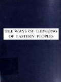 The Ways of Thinking of Eastern People