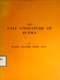 The Pali Literature of Burma