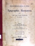 Epigraphia Birmanica