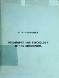 Philosophy and Psychology in the Abhidhamma