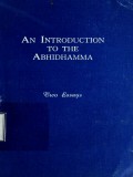 An Introdution to the Abhidhamma