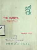 The Buddha: A Unique Teacher