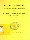 Dittha Vipassana; Cognitive Insight Exercise
