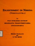 Enlightenment on Nibbana