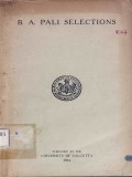 B.A. Pali Selections (Prose)  (113p)