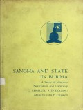 Sangha and State in Burma