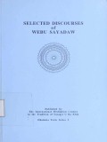 Selected Discourses of  Webu Sayadaw