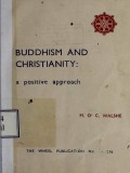 Buddhism and Christianity : A Positive Approach 