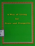 A Way of Living for Peace and Prosperity