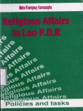 Religious Affairs in Lao P.D.R.