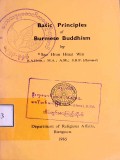 Basic Principles of Burmese Buddhism