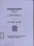 Abhidhamma (Higher Level ) Vol.II
