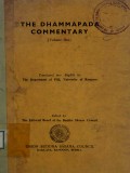 The Dhammapada Comentary (Vol. One)