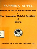 A Discourse On Vammika Sutta