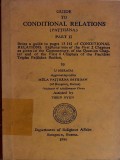 Guide To Conditional Relations   Part II