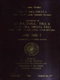 Ekaka, Duka, Tika & Catukka Nipata Pali Vol.I