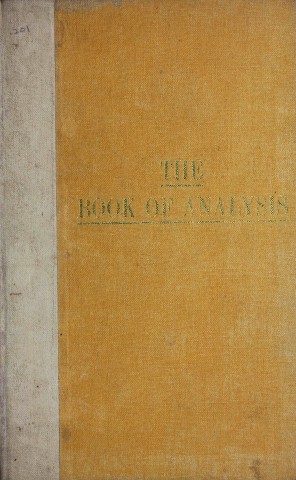 The Book of Analysis (Vibhanga)